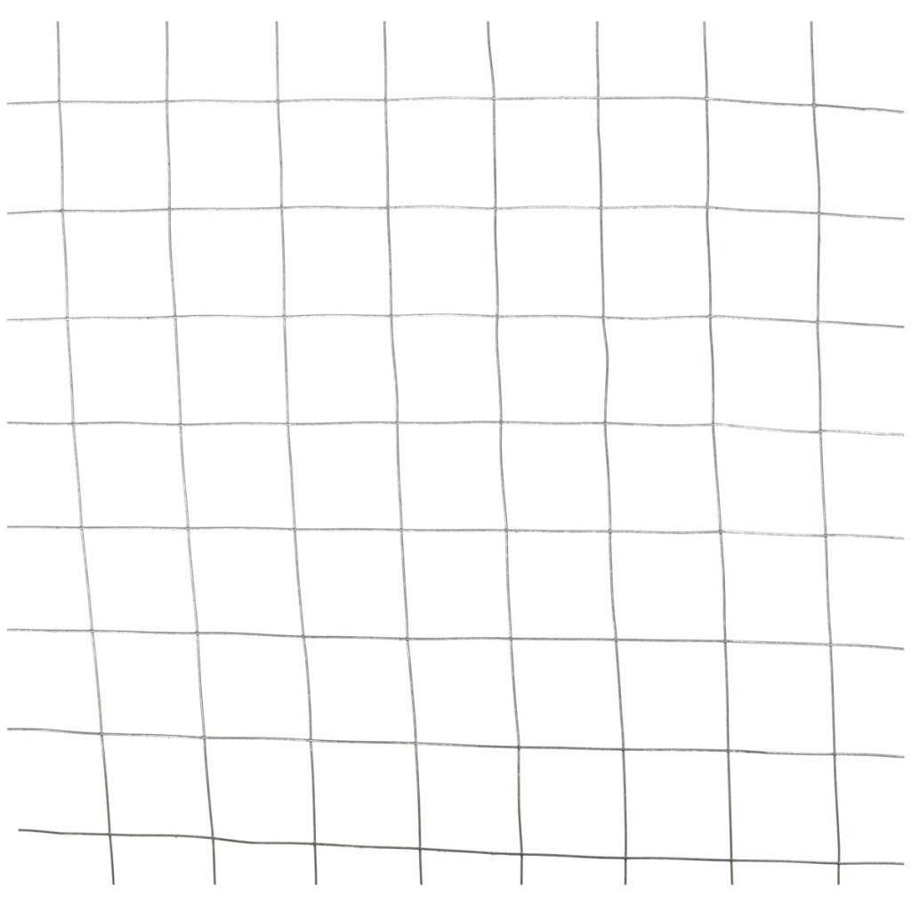 Nature Wire Mesh Square 1x2.5 m 13 mm Galvanised Steel